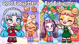 Good Babysitter VS Bad Babysitter 😇😈 Christmas Edition 🎄☃️ | Toca Boca | Avatar Story