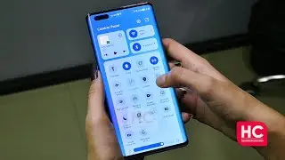 HarmonyOS Control Panel: Control quick settings with ease