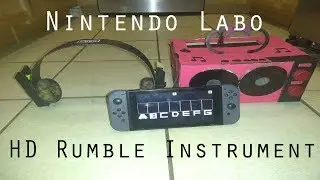 Nintendo Labo - HD Rumble Instrument