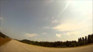 Eurofighter 90mm EDF, fast and slow flybys in high winds