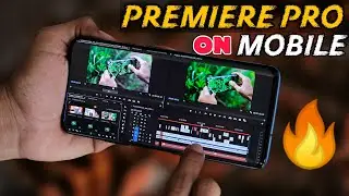 OMG🔥Adobe Premiere Pro On Smartphone ? Professional VIDEO EDITING Apps For Android