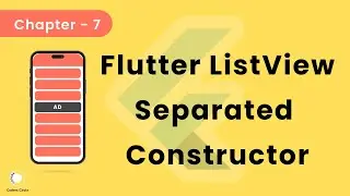 Flutter ListView separated Chap - 7 || Hindi