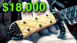 Making An $18,000 Luxurious Bowie Knife