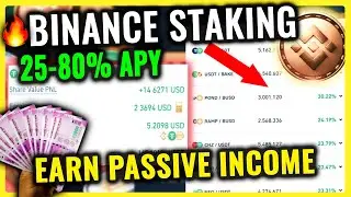 BINANCE STAKING FULL TUTORIAL || EARN PASSIVE INCOME 🔥 || BINANCE LIQUID SWAP