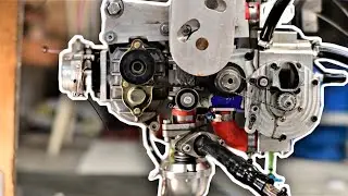 Forcing 300cc into 50cc.