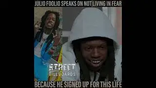 JUILO FOOLIO SPOKE ON NOT LIVING IN FEAR #shorts