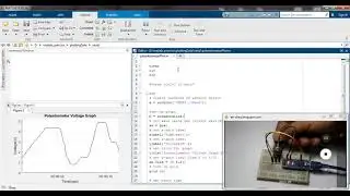 How to plot real time data from arduino in matlab