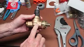 Water Pressure Regulator Valve O-Ring FOOD GRADE Lubricant with PEX Press Sleeve Connections