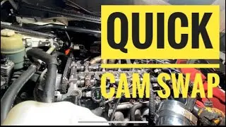 Camshaft swap without removing timing cover & Evo X Mivec Delete Install