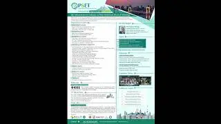 Call For Papers|PSET 2025, Tokyo, Japan. 