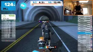 Zwift Pretzel Route Century Ride