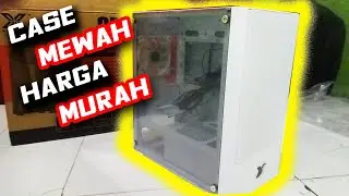 Case PC Gaming Murah, Putih, Bersih & Minimalis XAGATEK OREO ARCTIC