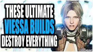 These INSANE ULTIMATE VIESSA Builds DESTROY HARD Bosses & HARD Dungeons FAST (The First Descendant)