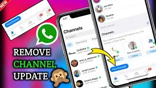 NEW! How to Remove WhatsApp Channel Update on iPhone (2024) | Remove Channels from WhatsApp iPhone
