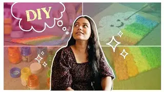 DIY Home Decor with Tissue Paper Painting: Quick and Easy! 🌈