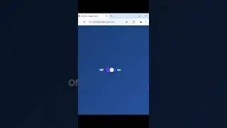 Toggle Button with HTML, CSS & JavaScript 