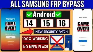 ✅ All Samsung FRP Bypass 2025 | Android 14/15/16 | 100% Working | No PC Needed 🔓