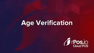 Age Verification Setup and Use with Rposio POS