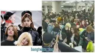 [BANGTWICE] 151025 BTS TWICE at gimpo airport go to jeju