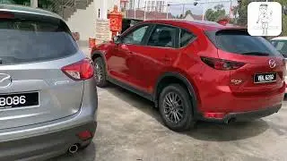 Mazda CX-5 KE lawan Mazda CX-5 KF.