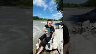 Горная водица в реке лаба