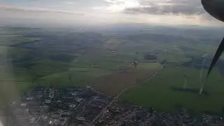 flybe aberdeen take off 4K