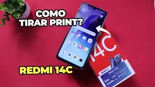 Redmi 14C - COMO TIRAR PRINT CORRETAMENTE (CAPTURA DE TELA) FÁCIL E RÁPIDO
