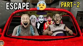 GRANNY THE MALL - escape part 2 😱🤯 horror game video 