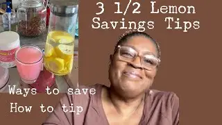 Hack my life SAVING TIPS for a large bag of organic lemons  