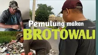 KASIAN PEMULUNG INI DI KERJAIN YUTUBER GILA