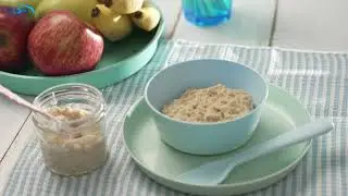 אוכל רך לפעוטות מגיל שנה - דייסת שיבולת שועל - | מכבי שירותי בריאות