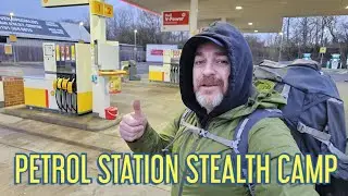 PETROL/GAS STATION STEALTH CAMPING