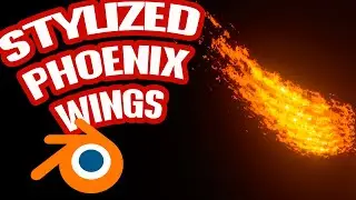 How To Make A Stylized Fire Wing Effect [Blender Tutorial]