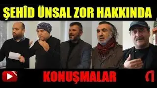 ŞEHİDİMİZ ÜNSAL ZOR VE ADIMLAR DERGİSİ ETRAFINDA YAPILAN KONUŞMALAR