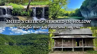 Waterfalls, Wildlife, and Homesteads - Hiking the Stunning Sneed's Creek + Hemmed-in-Hollow Loop