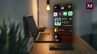 VR Concept widget using adobe xd Animation || Auto Animate