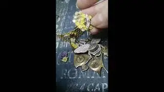 Металлическая глина. Часть 5. Работы мастера Елены с нашим продуктом (бронза).