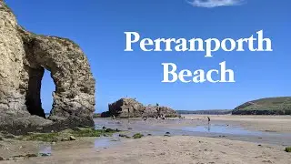 Perranporth Beach, Cornwall