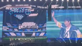 240622 #SuperShow Spin off: Halftime in Seoul Day 1 - Super Junior Greeting with Kyuhyun as Leader