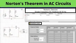 Norton's Theorem in AC circuits: Using Multisim (2020)