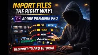 How to Import Files in Adobe Premiere Pro | Easy Tricks & Ways