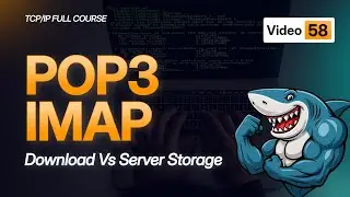 POP3 IMAP Tutorial | Email Retrieval Protocol Comparison | TCP/IP Course 2025 - 