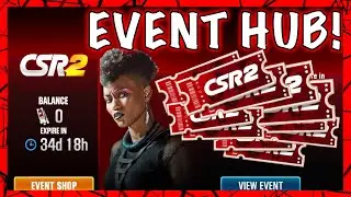 NEW SHOP EVENT HUB! NEW GHOST CREDITS & FREE GOLD KEYS!! | CSR Racing 2