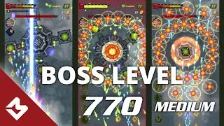Boss Level 770 - Vortex Raven - 1945 Air Force Game