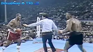 ( Diskualifikasi menjadi T'KO ) : Mike Tyson vs Jesse Ferguson
