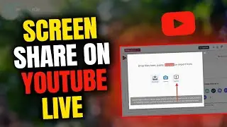 How to screen share on YouTube live 2023
