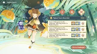 Genshin Impact 3.4 The Exquisite Night Chimes (Radiant Sparks complete )