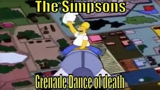 The Simpsons Throw Die Grenade Dance Family Song
