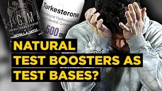 Can You Use NATURAL Testosterone BOOSTERS as Tests BASES?! | Turkesterone, SIGMA, Black Ox, etc.