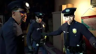 GTA 5 Mission - Police investigation of The Union Depository!